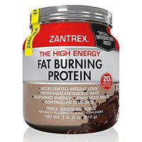 Zantrex High Energy Fat Burning Protein, Triple Chocolate Fudge, 18 oz