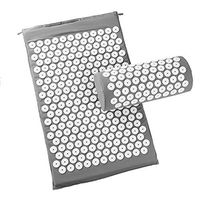 Zebery Yoga Mat Sports Base Yoga Acupressure mat/Acupuncture mat for Massage/Wellness/Relaxation and Tension Release 6641cm with a Pillow and a Bag