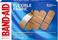 Band-Aid Flexible Fabric, 100 All One Size