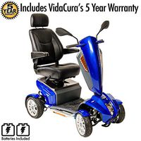 Drive Medical Odyssey GT 4 Wheel Full Size Scooter Including 5 Year Ext Warr that incl batteries