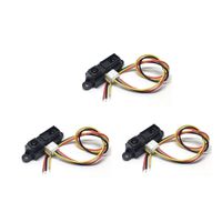 Bolsen 3pcs GP2Y0A21YK0F GP2Y0A21 10~80cm Infrared Proximity Distance Sensor