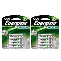 Rechargeable AAA Batteries, NiMH, 800 mAh, Pre-Charged, 4 Count (Recharge Power Plus) - EVENH12BP4, 2 Pack