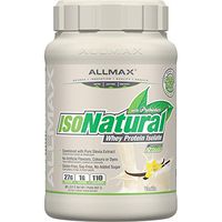 ALLMAX Nutrition Isonatural Whey Protein Isolate, Vanilla, 2 lbs