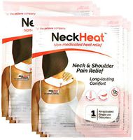 NeckHeat Air-Activated Neck & Shoulder Pain Relief Heat Therapy Patch - Pack of 6 (Patches/Wraps/Pads)