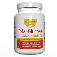 Total Glucose Control: Optimal Blood Sugar Levels & Insulin Sensitivity – Not 1 but 2 Clinically Proven and Trademarked Ingredients + Milk Thistle + Biotin + Alpha Lipoic Acid + Chromium Picolinate