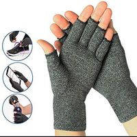 Arthritis Gloves Fingerless Compression Gloves, Breathable Arthritis Gloves Flexible Warmth Gloves - Ease Muscle Tension & Relieve Carpal Tunnel Ache (Medium)