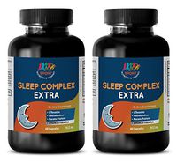 Diet Pills for Women - Sleep Complex Extra 952MG - melatonin Magnesium - 2 Bottles (120 Capsules)