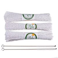 132 Count Soft Bristle Pipe Cleaners with 2 Nylon Bristle Brush …