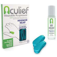 Aculief Natural Headache and Tension Relief 2 Pack (Teal & My Relief)