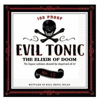 Evil Elixirs Halloween Beverage Napkins Party Accessory