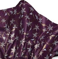 Deep Burgundy/Purple Jasmine Gift Wrapping Tissue Paper for Art DIY Crafts in Bulk # 309~10 Large Sheets Size 20" x 30"