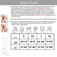 Knee High Compression Socks 20-30 mmHg, Closed Toe Mediacl Calf Compression Sleeve Firm Support Graduated Compression Stockings Women & Men Recovery Shin Splints,Edema,Nursing,Varicose Veins