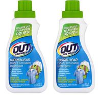 OUT ProWash Workwear Odor Eliminator Detergent, 22 Fl. Oz. (Pack of 2)