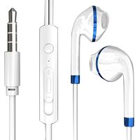 Milene88 Earbuds, Pwow Wired Earphones with Microphone and Volume Control Stereo in-Ear Headphones for Running Workout Gym Bluetooth Headsets