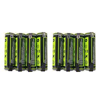 (8-Pack) HyperPS 1.2V AA 1200mAh Ni-MH Rechargeable Battery for High-Drain Devices, Quick Charge (Flat Top w/Soldering Tabs)