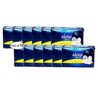 Always Maxi Regular Sanitary Pads With Wings (10 Pads) (Pack of 12)