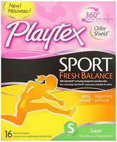 Playtex Femcare Sport Fresh Scent Tampons - Super 16 Count by Playtex