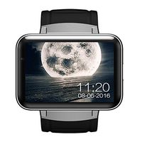 BLACK DM98 2.2INCH HD Camera Smart Watch Phone Dual Core 512MB+4GB 3G WiFi GPS Gift