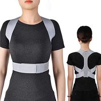 Adjustable Posture Corrector, Shoulder and Back Brace for Men and Women Comfortable Clavicle Spinal Support Improve Bad Posture