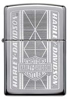 Custom Personalized Hi Polish Chrome Harley-Davidson Windproof Lighter Free Engraving #29655
