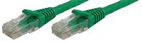 Lynn Electronics OLG20CGRN-015 Optilink CAT6 Made in The USA Snagless Ethernet Cable, 15-Feet, Green, 2-Pack