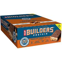 CLIF BUILDERS - Protein Bars - Chocolate Peanut Butter Flavor - 20g Protein (2.4 Ounce, 12 Count) (Now Gluten Free)