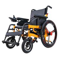 Chair Electric Wheelchair,Lightweight Folding Electric, Reclining for Disabled People, Suitable for Disabled/Old People