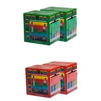 CanDo 10-5192 Preferred Colors Perf 100 Exercise Band with Perforations, 100 yd, Light, Red