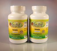 Gelatin, Hair, Nails, Skin. Made in USA - 120 (2x60) Capsules