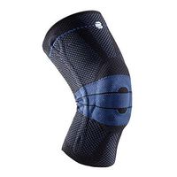 Bauerfeind GenuTrain Knee Support Brace (New Version) - Targeted Support for Pain Relief & Stabilization for Weak, Swollen & Injured Knees & Arthritis - Size 4 - Color Black