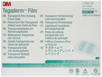3M Tegaderm Transparent Film Dressing Frame Style 9506W, 100 Pieces (Pack of 10)