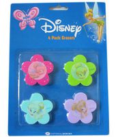 Disney Fairies Stationery Collection - 2pack Tinker Bell erasers