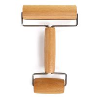 LEOBRO 5D Diamond Painting Tools Wooden Roller, 2 in 1 Design Wooden Roller for Diamond Painting Rhinestone Embroidery, Craft Clay, Ceramic & Pottery Clay