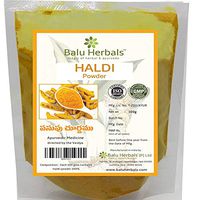 2 X Balu Herbals Pasupu - Turmeric, Curcuma Longa, Haldi, Haridra Powder 100g