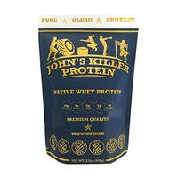 New - John's Killer Protein - Grass fed Native Protein Without Any sweeteners or Artificial Flavors. Non-GMO, Gluten & Soy Free, Lecithin Free, RBST/rBGH Free. Unflavored & unsweetened Pure Protein.