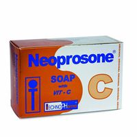 Neoprosone Vitamin C Cleansing Bar Soap 80g - Formulated to Nourish and Exfoliate Skin, AntiBacterial and Germicidal Properties
