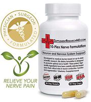 Dr. Developed Neuropathy Relief - 10-Plex Nerve Supplement for Neuron and Nervous System Support for Nerve Conduction, Function, and Regeneration (600 mg Alpha Lipoic Acid)