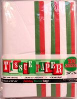 Holiday Color Tissue Paper Bonus Pack, 20" x 26", Pack Of 100 Sheets!