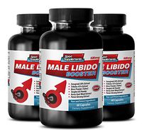 Enhancement Pills for Men - LIBIDO Booster for Men - tribulus Fruit - 3 Bottle (180 Capsules)