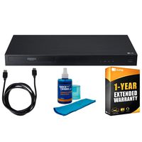 UBK90 Streaming 4k UHD Blu-Ray Player w/Dolby Vision WiFi Streaming Player + OREI Bluetooth Speaker