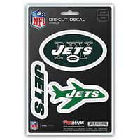 NFL New York Jets Team Decal, 3-Pack