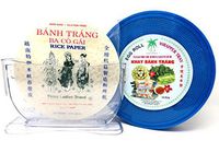 Summer Roll (Fresh Spring Roll) Kit with Rice Paper Wrappers, Rice Paper Wrapper Trays, Rice Paper Water Bowl