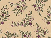 Nature Print Tissue Paper - Tuscan Harvest Kraft - 120 Sheets
