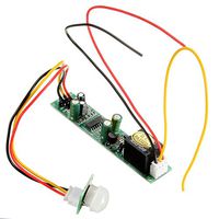 DC 12V 5A IR Pyroelectric Infrared PIR Motion Sensor Detector Module