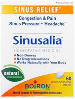 Boiron Sinusalia for Sinuses, 60 Tablets (Pack of 3)