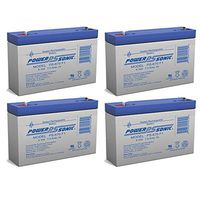 PS-670 - 6V 7Amp SLA Battery - 4 Pack