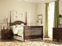 Princess Garden Bed Rail in Charleston Cherry