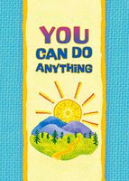 Blue Mountain Arts Little Keepsake Book"You Can Do Anything" 4 x 3 in. Encouraging Pocket-Sized Gift Book Perfect for Birthday, Graduation, or"Thinking of You" Gift for Him or Her