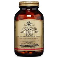 Solgar – Advanced Acidophilus Plus, 120 Vegetable Capsules