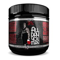 Rich Piana 5% Nutrition All Day You May BCAA & Joint Recovery Drink (Fruit Punch) 17.2oz (465g) 30 Servings